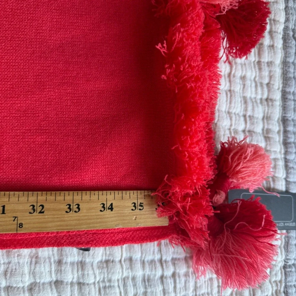 Beryll Womens 100% Cashmere Tassel Fringe Wrap Shawl Scarf Knit‎